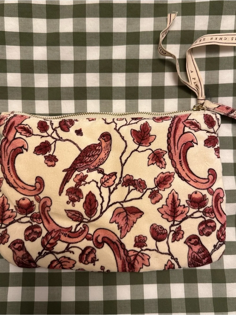 NWOT Sezane x Antoinette Poisson Pouch